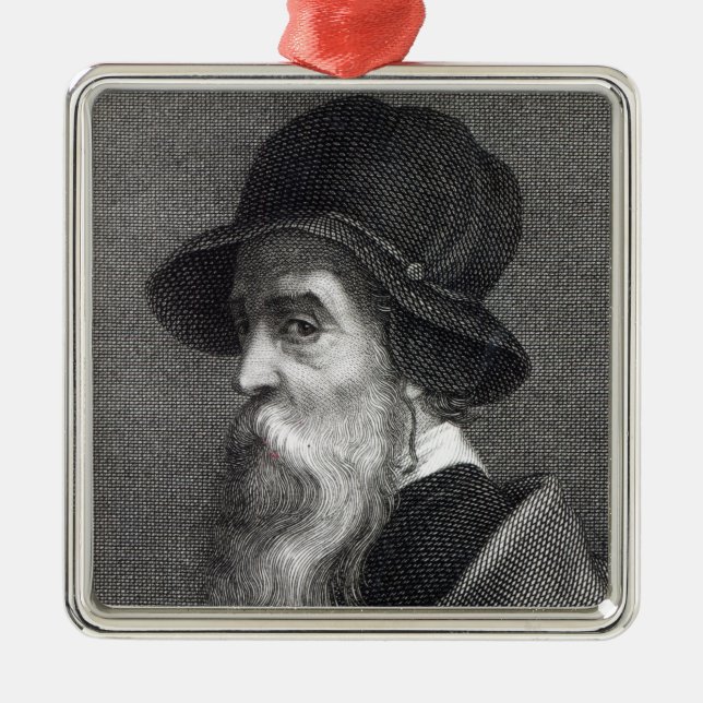 Benvenuto Cellini Metal Tree Decoration (Front)