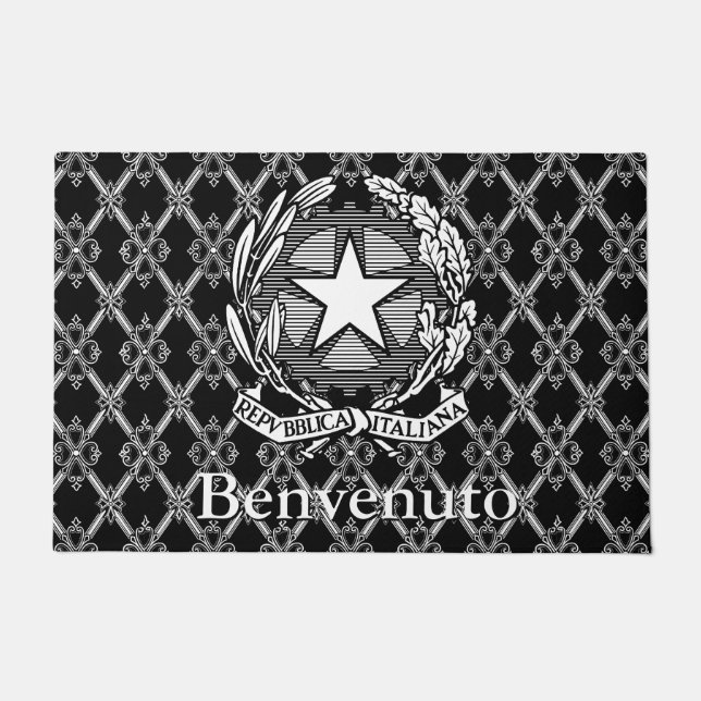 Benvenuto Doormat (Front)
