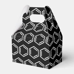 BENZENE RING SYMBOL FAVOUR BOX