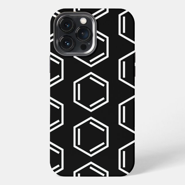 BENZENE RING SYMBOL iPhone CASE (Back)