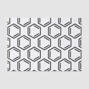 BENZENE RING SYMBOL TISSUE PAPER