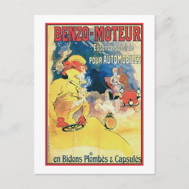 Benzo Moteur Postcard (Front)