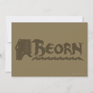 BEORN™ Bear Head Name