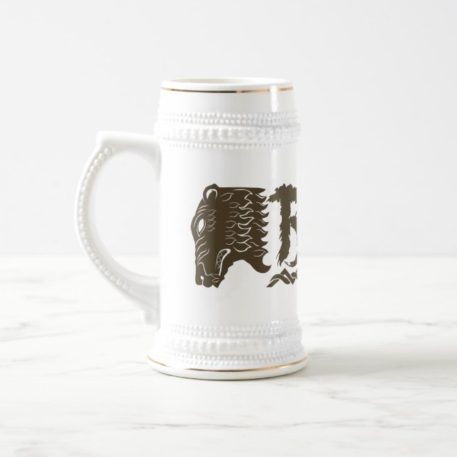 BEORN™ Bear Head Name Beer Stein (Left)
