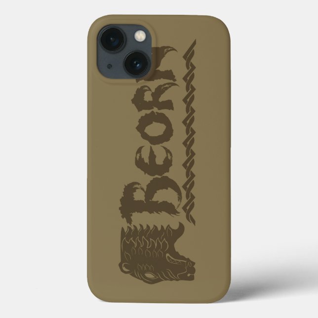 BEORN™ Bear Head Name Case-Mate iPhone Case (Back)
