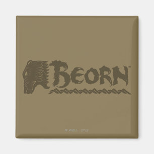 BEORN™ Bear Head Name Magnet