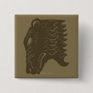 BEORN™ Bear Head Symbol 15 Cm Square Badge