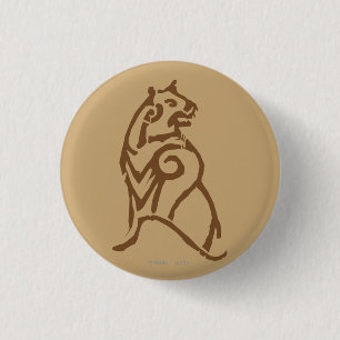 BEORN™ Bear Symbol 3 Cm Round Badge