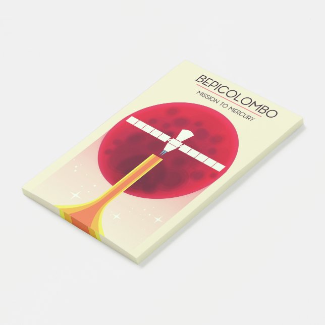 BepiColombo mission to mercury Post-it Notes (Angled)
