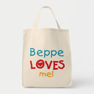 Beppe Loves Me T-shirts and Gifts Tote Bag