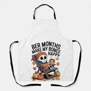 Ber Months Make My Bones Happy Christmas Apron
