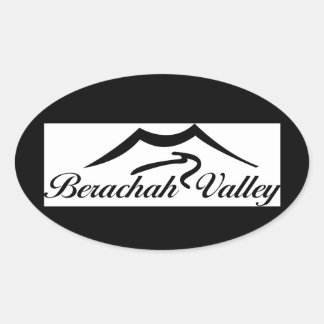 Berachah Valley Oval Sticker