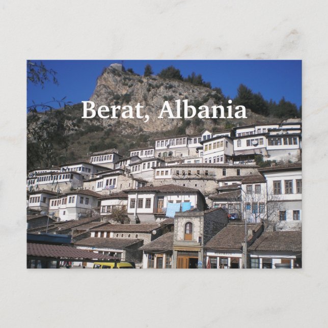 Berat, Albania Post Card (Front)