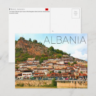 Berat, Albania Travel Postcard