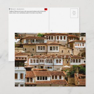 Berat, Albania Travel Postcard