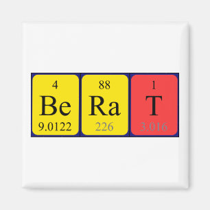 Berat periodic table name magnet