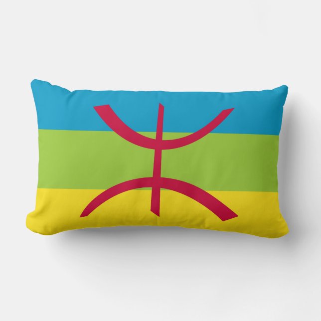 berber ethnic flag lumbar cushion (Front)