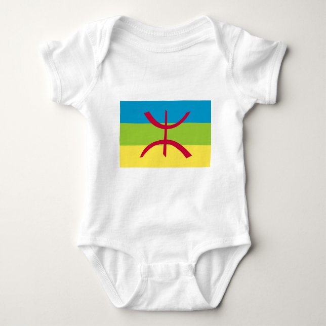 Berber Flag Baby Bodysuit (Front)