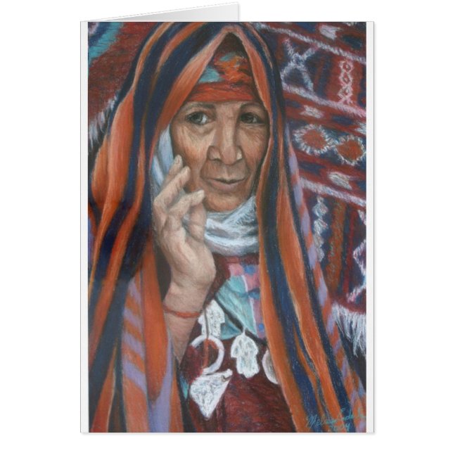Berber Tapestry Woman (Front)