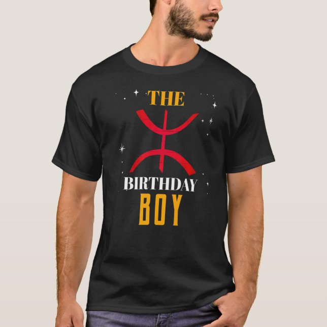 Berber The Birthday Boy   T-Shirt (Front)
