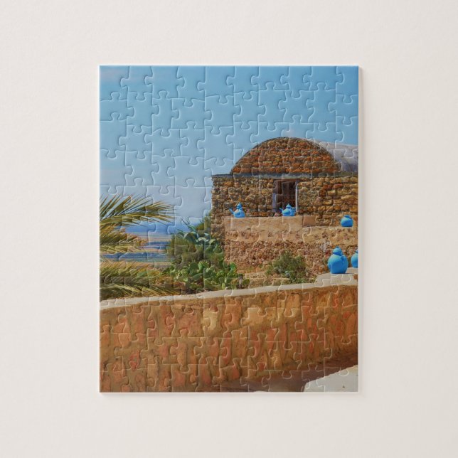 Berber village in Tunisia. Jigsaw Puzzle (Vertical)