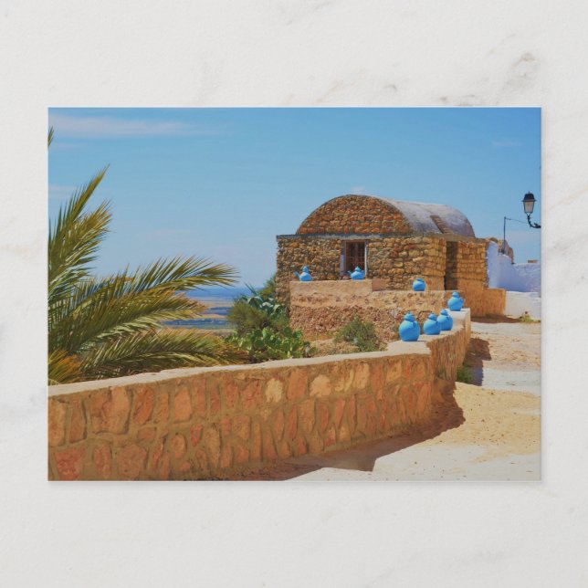 Berber village in Tunisia. Postcard (Front)
