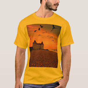 Berceuse d’Horizon – Rêves sur Sable Doré T-Shirt