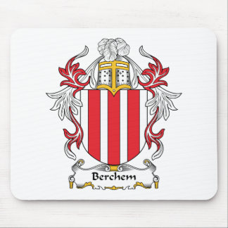 Berchem Family Crest Mouse Pad