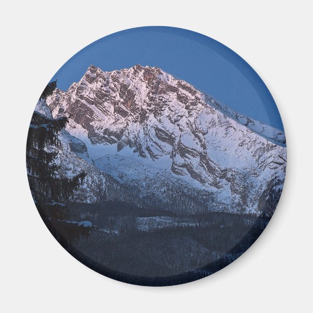 Berchtesgaden - Early Morning Watzmann Magnet (Front)