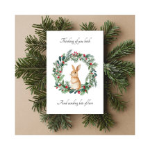 Bereaved Parent Thinking of You Christmas Card