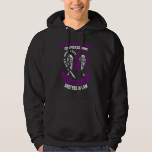 Bereavement Brother In Law Alzheimers Awareness Me Hoodie