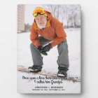 Bereavement Memorial for Grandfather Plaque