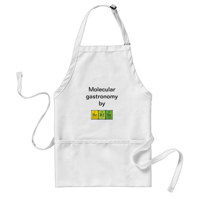 Berfin periodic table name apron (Front)