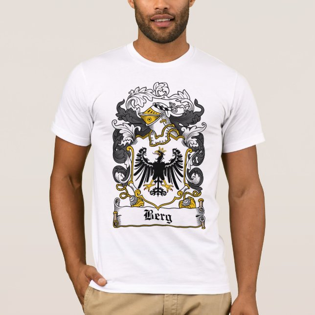 Berg Family Crest T-Shirt (Front)