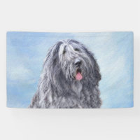 Bergamasco Sheepdog Painting - Cute Original Dog A
