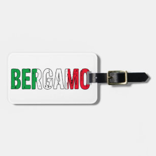 Bergamo Italy Luggage Tag