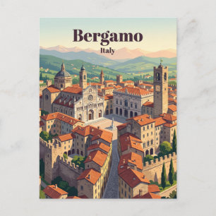 Bergamo, Italy Postcard