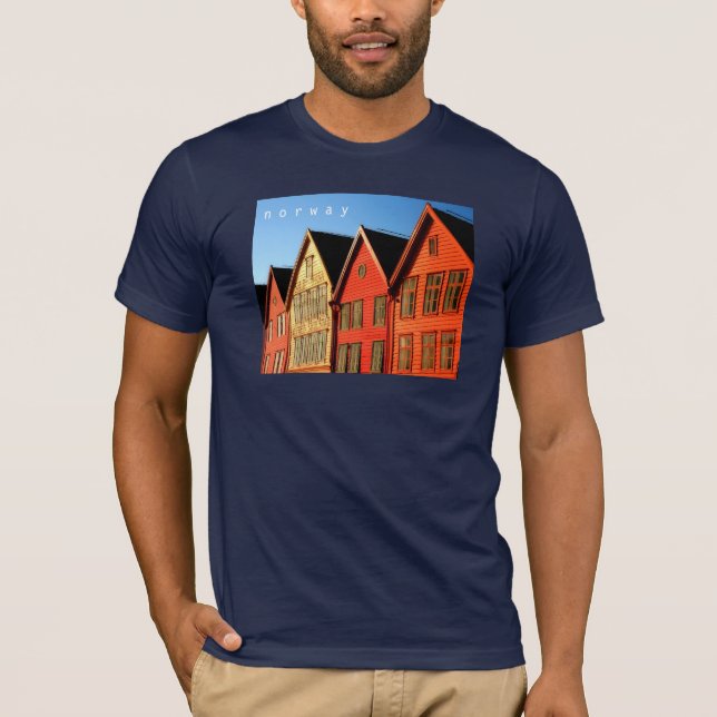 Bergen Bryggen T-Shirt (Front)
