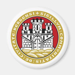 Bergen komm, Norway Magnet