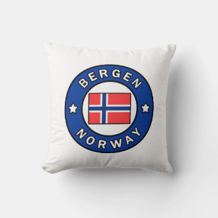Bergen Norway Cushion