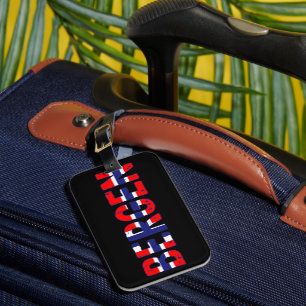 Bergen Norway Luggage Tag
