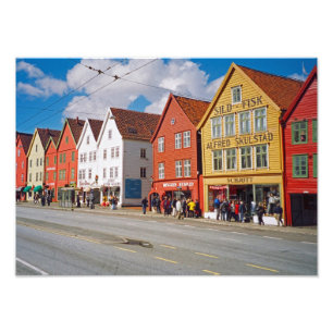 Bergen, Norway Photo Print