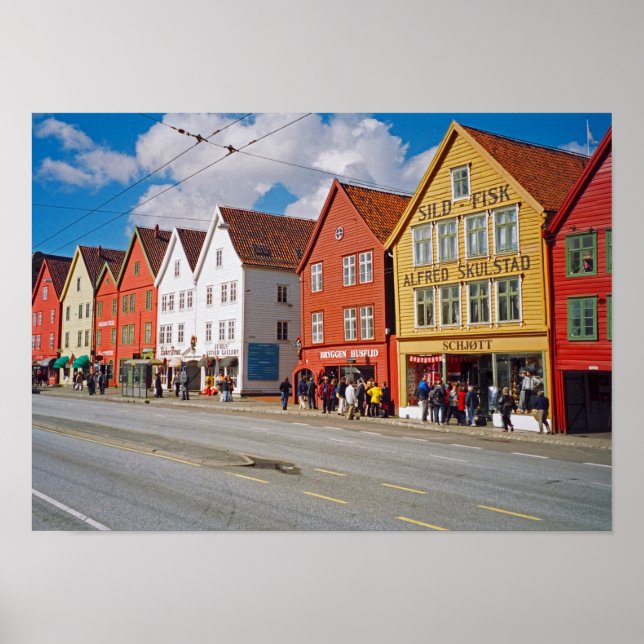 Bergen, Norway Poster (Front)