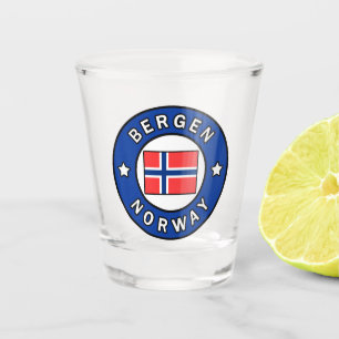 Bergen Norway Shot Glass