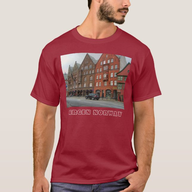 BERGEN NORWAY T-Shirt (Front)