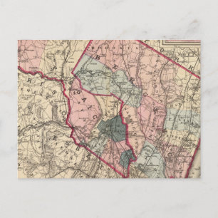 Bergen, Passaic Cos, NJ Postcard