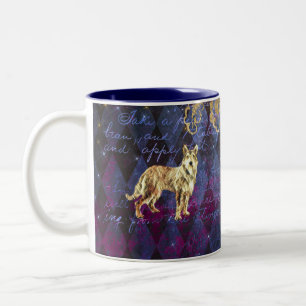 Berger Picard Mug - Fawn and Brindle