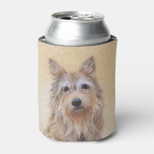 Berger Picard Painting - Cute Original Dog Art Can Cooler