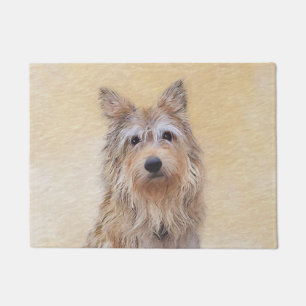 Berger Picard Painting - Cute Original Dog Art Doormat