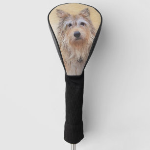 Berger Picard Painting - Cute Original Dog Art Golf Head Cover